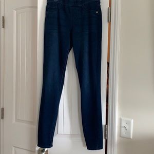 Justice dark denim jeggings